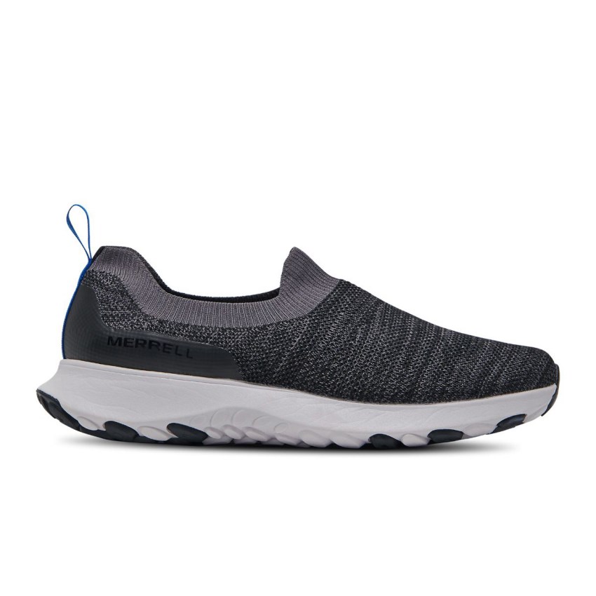 Basket Merrell Cloud Moc Knit Grise Foncé Homme | G.C.XSTM